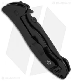 Kershaw Emerson CQC-9K Liner Lock Knife Black G-10 (3.5" Black) 6045BLK -Kershaw Knife Shop kershaw emerson cqc 9k 6045blk bhq 34467 cm side