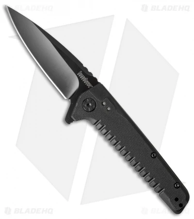 Kershaw Fatback Assisted Opening Flipper Knife (3.50" Black) 1935 3 Kershaw Fatback Assisted Opening Flipper Knife (3.50" Black) 1935