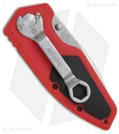 Kershaw Half Ton Liner Lock Knife Red (2.5" Satin) 1445 5 Kershaw Half Ton Liner Lock Knife Red (2.5" Satin) 1445 -Kershaw Knife Shop kershaw half ton 1445 back