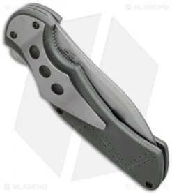 Kershaw Junkyard Dog II Liner Lock Knife Gray G-10 (3.75" Bead Blast) 1725 7 Kershaw Junkyard Dog II Liner Lock Knife Gray G-10 (3.75" Bead Blast) 1725 -Kershaw Knife Shop kershaw junkyard dog II ser 1725st side cm