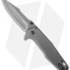 Kershaw Ferrite Assisted Opening Flipper Knife (3.25" Gray Ti) 1557TI -Kershaw Knife Shop kershaw kerrite 1557ti bhq 34463 cm