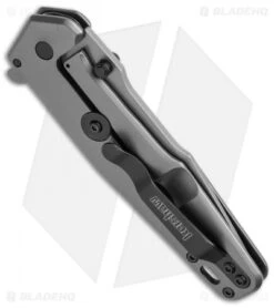 Kershaw Ferrite Assisted Opening Flipper Knife (3.25" Gray Ti) 1557TI -Kershaw Knife Shop kershaw kerrite 1557ti bhq 34463 cm side