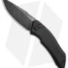 Kershaw Launch 1 Automatic Knife Black Aluminum (3.4" BlackWash) 7100BW -Kershaw Knife Shop kershaw launch 1 blackwash 7100BW BHQ 27374 jr