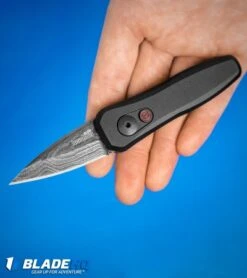 Kershaw Launch 4 CA Legal Automatic Knife (1.9" Damascus) BHQ Exclusive -Kershaw Knife Shop kershaw launch 4 damascus blk BHQ 67750 dl