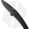 Kershaw Launch 3 Automatic Knife Black Aluminum (3.4" Black) 7300BLK -Kershaw Knife Shop kershaw launch auto 3 7300blk cm