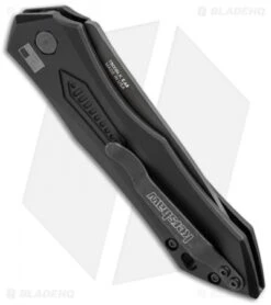 Kershaw Launch 6 Automatic Knife (3.75" Black) 7800BLK -Kershaw Knife Shop kershaw launch auto blk 7800blk side cm
