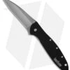 Kershaw Leek Assisted Opening Knife Black (3" Stonewash) 1660SWBLK 1 Kershaw Leek Assisted Opening Knife Black (3" Stonewash) 1660SWBLK -Kershaw Knife Shop kershaw leek 1660swblk