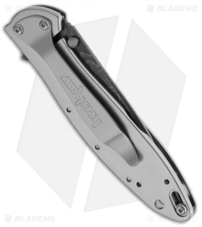 Kershaw Leek Assisted Opening Knife (3" Damascus) 1660DAM 4 Kershaw Leek Assisted Opening Knife (3" Damascus) 1660DAM - Image 2