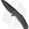 Kershaw Link Drop Point Knife Gray Aluminum (3.25" BlackWash) 1776GRYBW 2 Kershaw Link Drop Point Knife Gray Aluminum (3.25" BlackWash) 1776GRYBW -Kershaw Knife Shop kershaw link 1776grybw cm