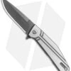 Kershaw Nura 3.0 Flipper Knife (3" Gray) 4030TIKVT -Kershaw Knife Shop kershaw nura 3 4030tikvt BHQ 21533 jr