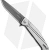Kershaw Nura 3.5 Flipper Frame Lock Knife (3.5" Gray) 4035TIKVT -Kershaw Knife Shop kershaw nura 3 5 4035tikvt BHQ 21534 jr