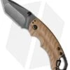 Kershaw Shuffle II Tanto Liner Lock Knife Tan (2.25" BlackWash) 8750TTANBW -Kershaw Knife Shop kershaw shuffle 2 tan 8750ttanbw jm