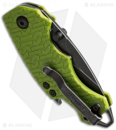 Kershaw Shuffle Liner Lock Knife Lime (2.375" BlackWash) 8700LIMEBW 4 Kershaw Shuffle Liner Lock Knife Lime (2.375" BlackWash) 8700LIMEBW - Image 2