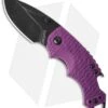 Kershaw Shuffle Liner Lock Knife Purple (2.375" BlackWash) 8700PURBW -Kershaw Knife Shop kershaw shuffle purplebw 8700purbw