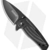Kershaw Spoke Assisted Opening Flipper Knife (2" Black) 1313BLK -Kershaw Knife Shop kershaw spoke 1313blk cm 2