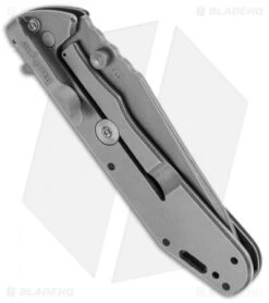 Kershaw Thermite Flipper Assisted Opening Knife (3.5" Stonewash) 3880 -Kershaw Knife Shop kershaw thermite 3880 folder side