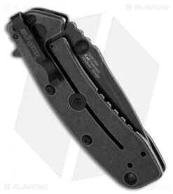 Kershaw Knife Shop -Kershaw Knife Shop kershawcryo II Tanto blackwash 1556tbw side